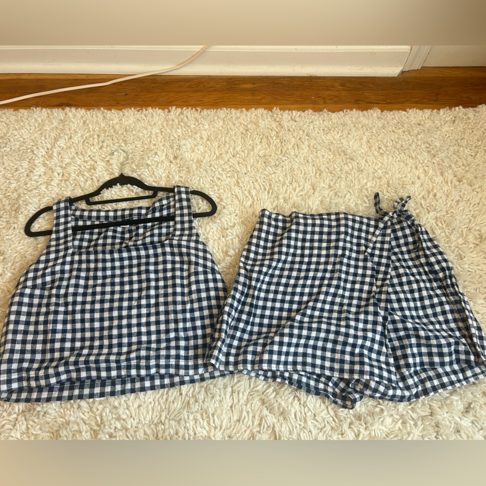 NWT Old Navy Plaid Set